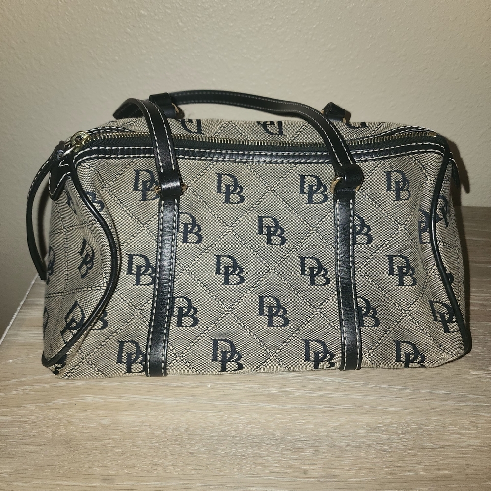 Dooney & Bourke Duffel Classic Signature Canvas Bag